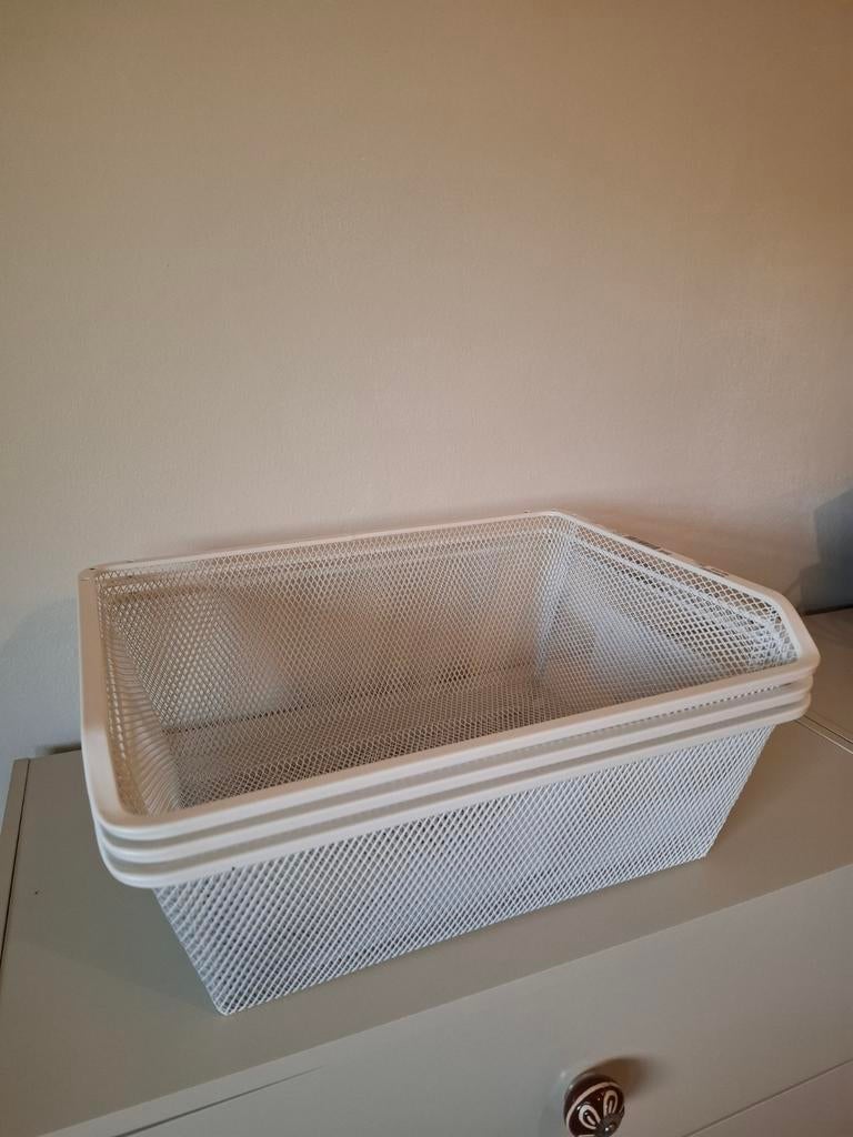 3 manden voor ikea kast KOMPLEMENT, Ophalen, 50 tot 100 cm, Minder dan 50 cm, Minder dan 50 cm