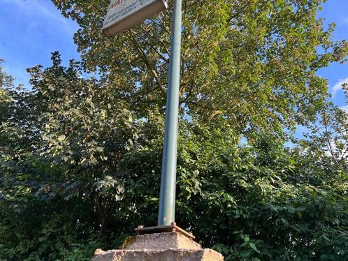Lantaarnpaal, Tuin en Terras, Buitenverlichting, Gebruikt, Staande lamp, IJzer, 50 tot 250 watt, Netvoeding, Ophalen of Verzenden