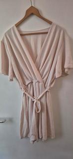 Jumpsuit kort beige, Kleding | Dames, Jumpsuits, Ophalen of Verzenden, Zo goed als nieuw, Maat 46/48 (XL) of groter, Beige
