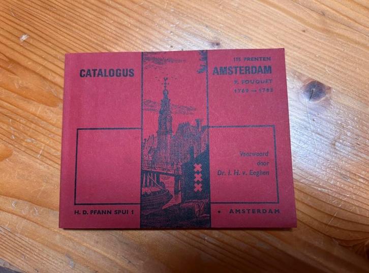 Catalogus prenten Amsterdam, Boeken, Kunst en Cultuur | Architectuur, Zo goed als nieuw, Ophalen of Verzenden