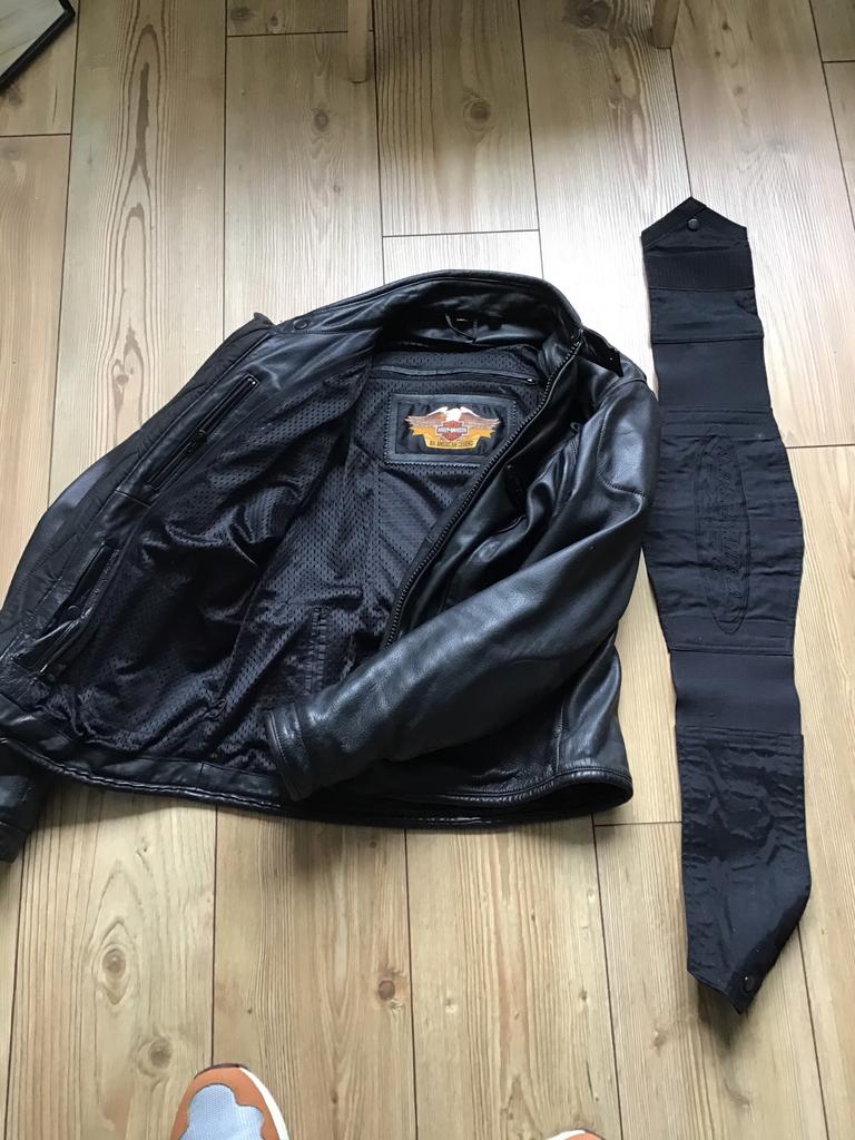 Harley davidson jas fxrg, Motoren, Kleding | Motorkleding, Ophalen of Verzenden, Tweedehands, Dames, Jas | leer