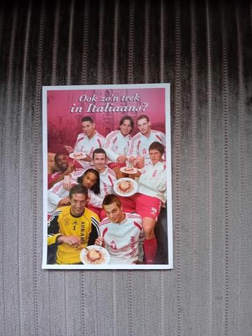 Ansichtkaart AJAX n.a.v. Ajax- Internazionale beschikbaar voor biedingen