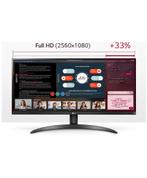 LG 29WP500 - 29" Full HD Ultrawide Monitor, Gaming, IPS, Nieuw, Full HD