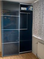 IKEA Pax kast met glazen schuifdeuren, Huis en Inrichting, Kasten | Kledingkasten, Ophalen, Gebruikt, 100 tot 150 cm, 200 cm of meer