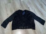 M&s blouse vestje vest zwart 48 zwarte shirt bolero, Nieuw, Maat 46/48 (XL) of groter, Zwart, Verzenden