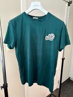 Moncler t shirt groen en wit 100% origineel, Maat 52/54 (L), Moncler, Ophalen of Verzenden, Zo goed als nieuw