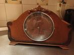 Mooie Vintage Junghans mechanische schoorsteenmatelklok, Ophalen of Verzenden