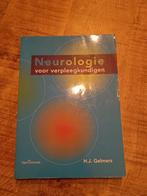 Studieboek: Neurologie voor verpleegkundigen., Ophalen of Verzenden, Beta, Gelezen, HBO