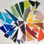 glasscherven, 2 kilo voor €20,-, voor mozaïek bv lamp of bal, Ophalen of Verzenden, Nieuw, Materiaal