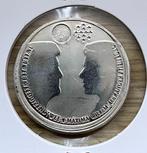 MUNT €10 WILLEM ALEXANDER en MAXIMA 02-02-2002. Zilver ZILVE, Koningin Beatrix, Zilver, Euro's, Ophalen of Verzenden