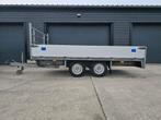 Hapert plateau aanhangwagen 400x200 3500kg, Ophalen, Gebruikt