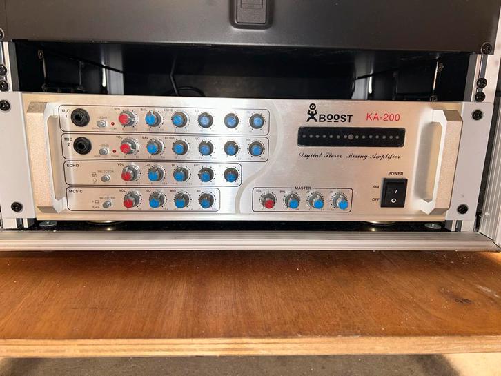 Professionele Karaoke Set - Compleet!, Audio, Tv en Foto, Versterkers en Receivers, Gebruikt, Stereo, 60 tot 120 watt, Overige merken