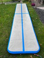 Turn airtrack, Sport en Fitness, Turnen, Ophalen, Gebruikt, Kindermaat 146 t/m 176, Blauw