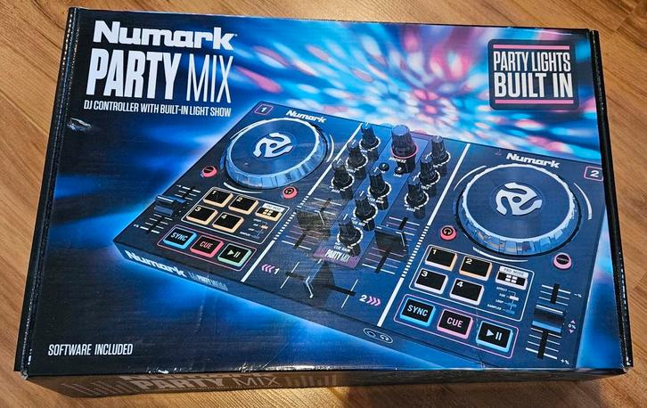 Numark Party Mix DJ Controller - Perfect voor Beginners!, Muziek en Instrumenten, Dj-sets en Draaitafels, Zo goed als nieuw, Numark