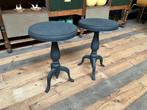 2x bijzettafel van metaal van Light & Living (prijs p.s.), Ophalen, Minder dan 45 cm, Minder dan 55 cm, Metaal of Aluminium