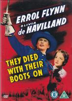 Te koop dvd they died with their boots on (errol flynn), Cd's en Dvd's, Dvd's | Klassiekers, Actie en Avontuur, Ophalen of Verzenden