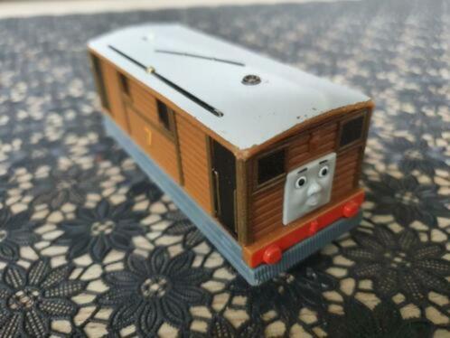 thomas de trein trackmaster, Toby, Kinderen en Baby's, Speelgoed | Thomas de Trein, Zo goed als nieuw, Ophalen of Verzenden