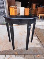 Zwarte sidetabel, Huis en Inrichting, Tafels | Sidetables, Ophalen, RoDeKo Volendam, R.kooij65@gmail.com, 50 tot 100 cm