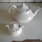 Crown ducal  theepot  en suikerpot, Antiek en Kunst, Ophalen of Verzenden