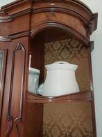 notenhout kast, Ophalen