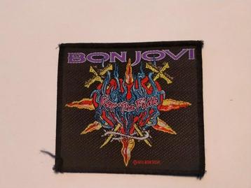 Bon Jovi Keep the Faith 1993 vintage band rock patch embleem beschikbaar voor biedingen