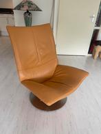 Gealux golfo draaifauteuil, Huis en Inrichting, Ophalen of Verzenden, Gebruikt, Leer, 75 tot 100 cm
