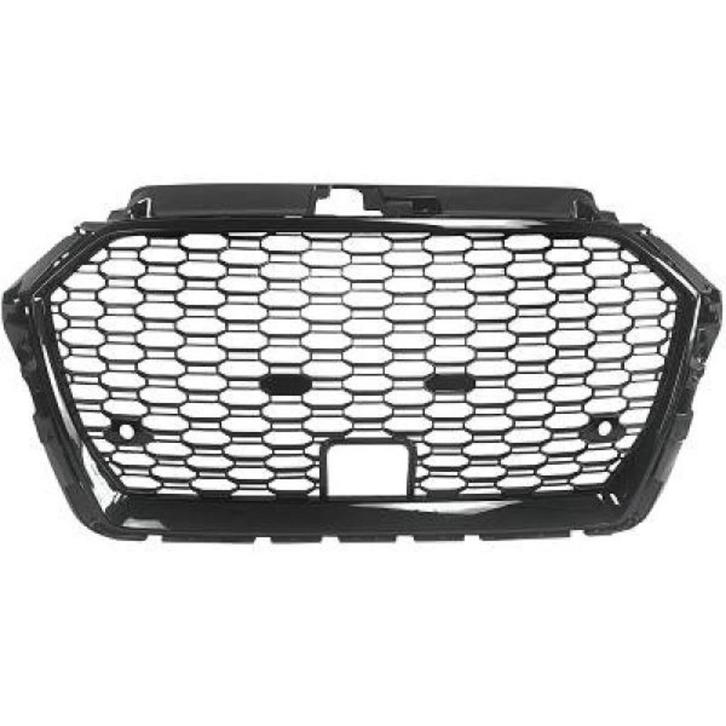 Audi - A3 S-line - 2016-2020 - honingraat grille, Auto-onderdelen, Carrosserie en Plaatwerk, Bumper, Audi, Voor, Nieuw, Ophalen