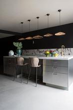 Keukeneiland IKEA RVS + aanrechtblad van naturel beton, Ophalen, Gebruikt, Overige materialen, Overige typen