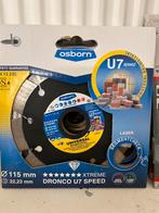 Diamant zaagbladen. Laagste prijs garantie!, Ophalen of Verzenden, Zo goed als nieuw, 1000 watt of meer, Haakse handslijpmachine