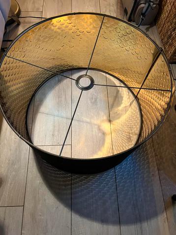 Ikea Nymo Lampenkap 59cm - Zwart/Goud beschikbaar voor biedingen