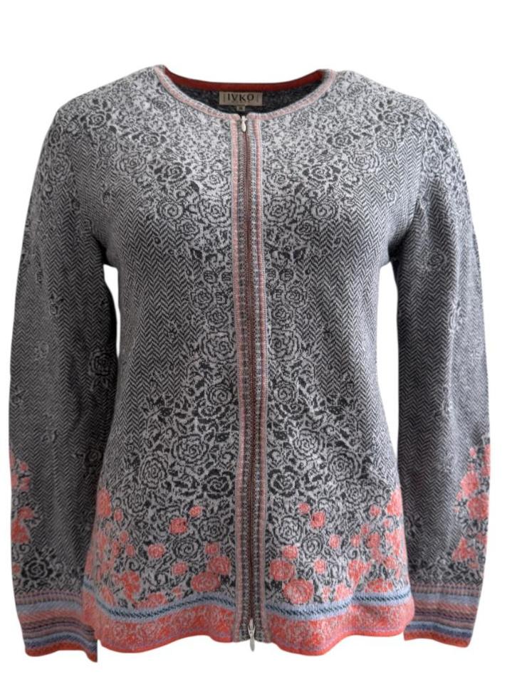 Ivko vest M, Kleding | Dames, Truien en Vesten, Zo goed als nieuw, Maat 38/40 (M), Grijs, Ophalen of Verzenden