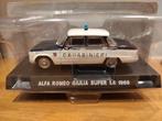 Alfa Romeo Giulia super Carabinieri 1.6 1969 1:43 in blister, Hobby en Vrije tijd, Modelauto's | 1:43, Ophalen of Verzenden, Nieuw