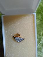 Swarovski Broche, Ophalen of Verzenden, Goud, Overige materialen, Dame