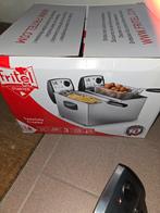 Fritel dubbele 3 liter friteuse ZGAN!, Witgoed en Apparatuur, Frituurpannen, 3 tot 4 liter, Ophalen, Zo goed als nieuw, Uitneembare binnenpan