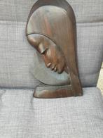 Hout gesneden muurhanger, Ophalen of Verzenden