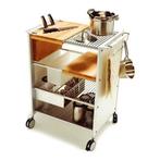 Jiminox Keukentrolley ontworpen door Jan Hoekstra, Ophalen, Zo goed als nieuw, 25 tot 50 cm, Minder dan 100 cm