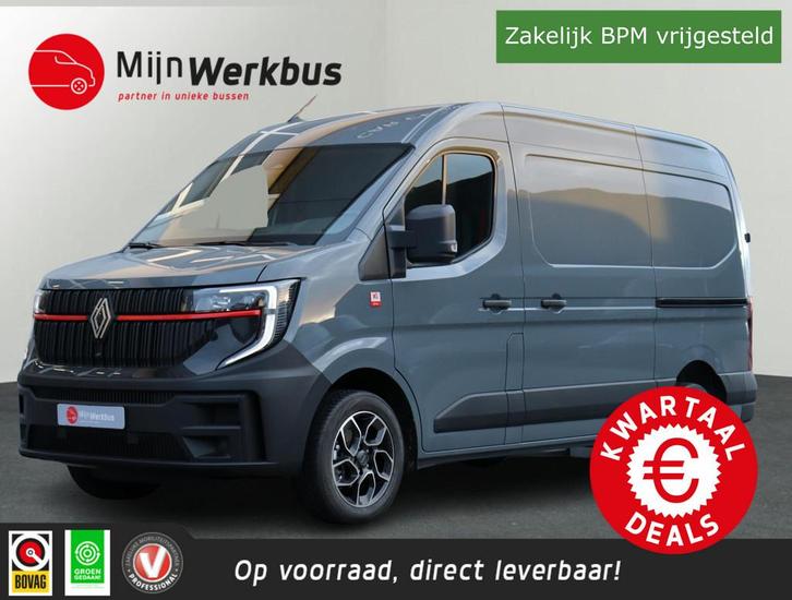 Renault Master T35 2.0 dCi 150 L2H2 Advance RED Edition {NIE, Auto's, Bestelauto's, Bedrijf, Te koop, ABS, Achteruitrijcamera