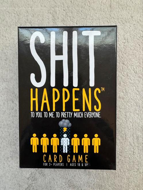 Shit happens ~ NIEUW, Hobby en Vrije tijd, Gezelschapsspellen | Kaartspellen, Nieuw, Ophalen of Verzenden