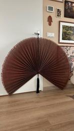Decoratieve wandwaaier bamboe - stijl van Bloomingville, Ophalen, Gebruikt