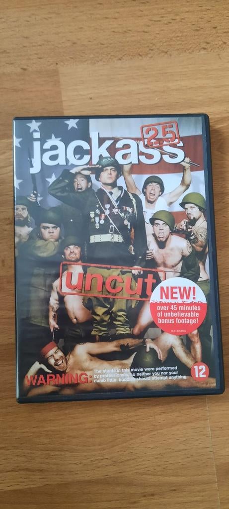 Jackass 2.5 Uncut DVD - Actiekomedie, Vanaf 12 jaar, Ophalen of Verzenden, Zo goed als nieuw, Actiekomedie