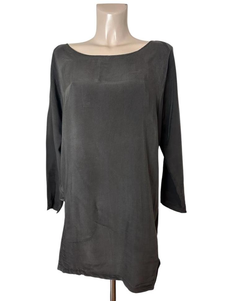 Humanoid jurk S, Kleding | Dames, Jurken, Zo goed als nieuw, Maat 36 (S), Grijs, Onder de knie, Ophalen of Verzenden