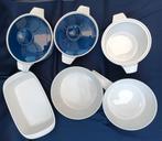 Boerenbont 6x ovenschalen, Antiek en Kunst, Antiek | Servies compleet, Ophalen of Verzenden