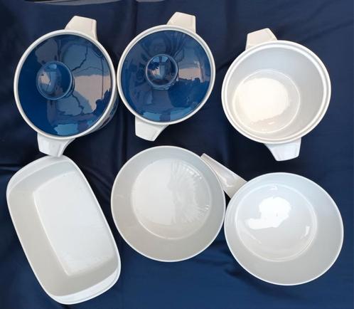 Boerenbont 6x ovenschalen, Antiek en Kunst, Antiek | Servies compleet, Ophalen of Verzenden