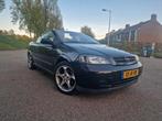 Opel Astra 2.2 16V Cabrio 2002 Zwart leder interieur airco, Auto's, Origineel Nederlands, Te koop, 147 pk, 1400 kg