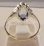 Antieke gouden Art Nouveau ring met Topaas, Verzenden, Goud, Ring, Met edelsteen