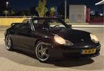Porsche 911 3.4 Carrera Cabriolet AUT 2001 Zwart, Auto's, Porsche, Automaat, Achterwielaandrijving, Zwart, Cabriolet