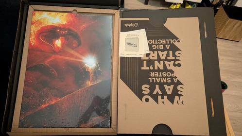 Displate metal poster - LOTR, Verzamelen, Posters, Zo goed als nieuw, Film en Tv, Rechthoekig Staand, Ophalen of Verzenden