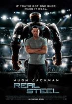 REAL   STEEL      filmposter., Nieuw, Rechthoekig Staand, Film en Tv, Verzenden