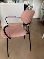 2 pink chairs, Huis en Inrichting, Stoelen, Kunststof, Gebruikt, Twee, Overige kleuren