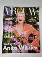 VROUW Tijdschrift Anita Witzier Cover Interview Juli 2020, Boeken, Tijdschriften en Kranten, Ophalen of Verzenden, Zo goed als nieuw